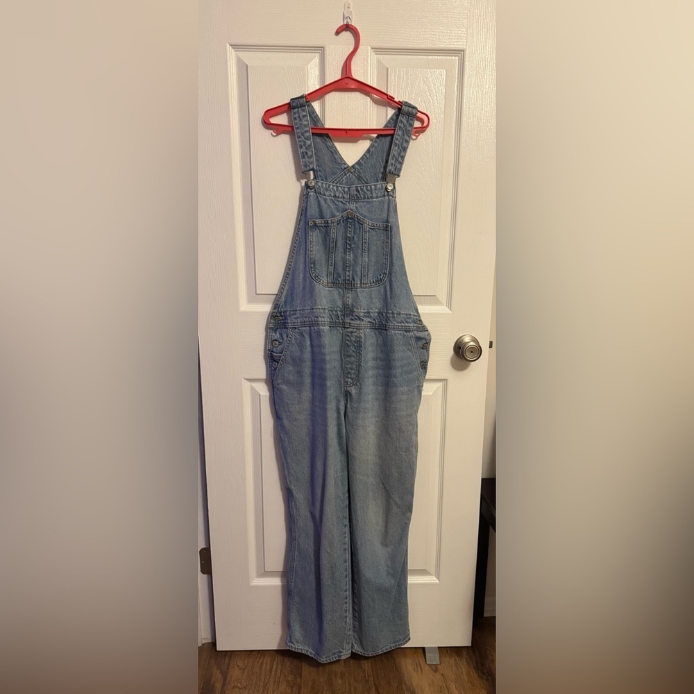 Old Navy Light Wash Denim Overalls